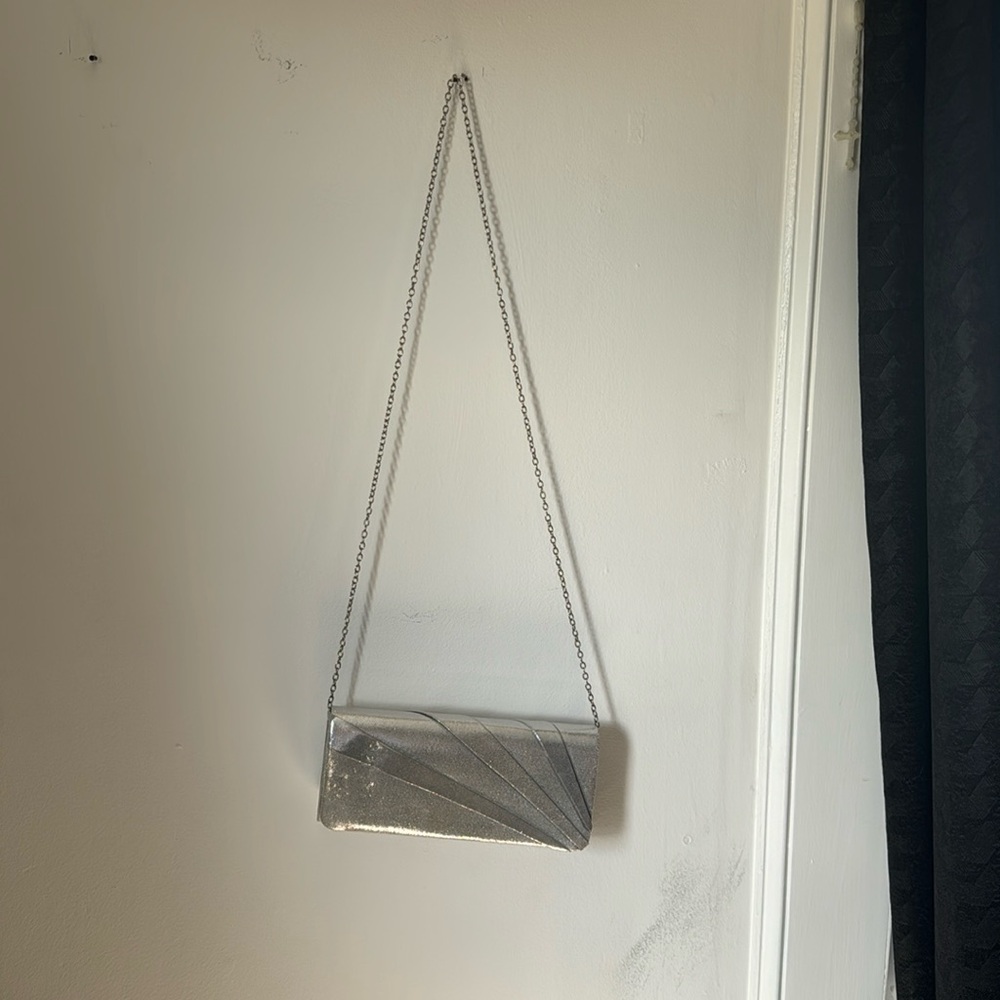 Silver Claires Bag